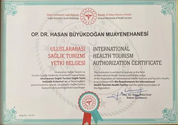 Uluslararası Sağlık Turizmi Yetki Belgesi