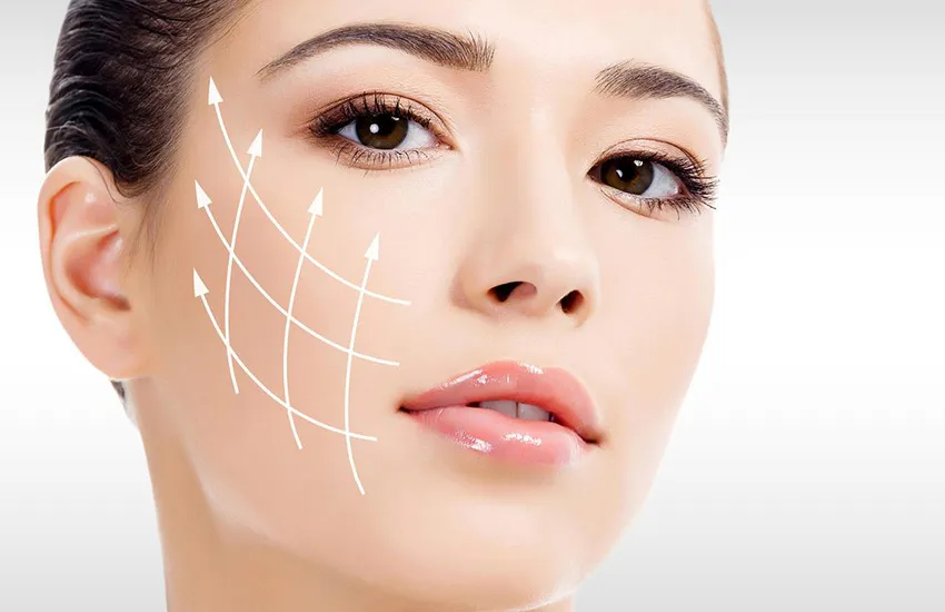 Facial contouring with fillers and Botox